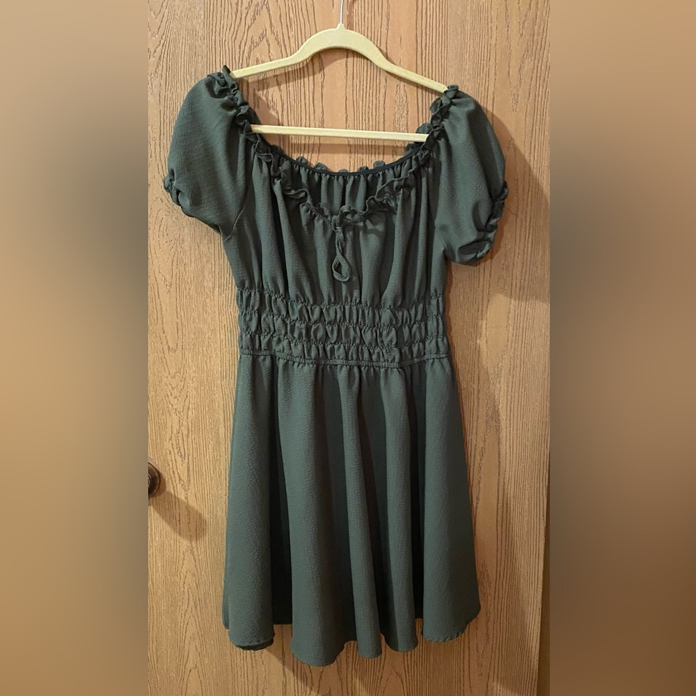 SHEIN Olive Green Dress Size XL